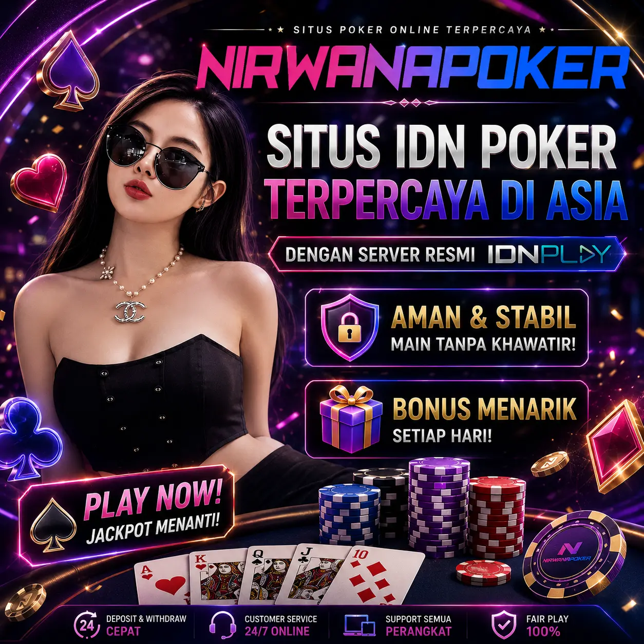 Nirwanapoker : Daftar Situs IDN Poker Online & Download Platfrom IDN Poker Online Server IDN Play  by Hey siriusly